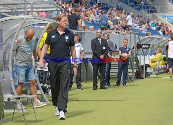 Testspile TSG 1899 Hoffenheim -CFC Genua in der Wirsol Rhein Neckar Arena Sinsheim 09.08.2014 (© Fotostand / Loerz)