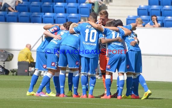 Testspile TSG 1899 Hoffenheim -CFC Genua in der Wirsol Rhein Neckar Arena Sinsheim 09.08.2014 (© Fotostand / Loerz)