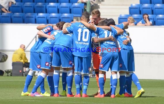 Testspile TSG 1899 Hoffenheim -CFC Genua in der Wirsol Rhein Neckar Arena Sinsheim 09.08.2014 (© Fotostand / Loerz)