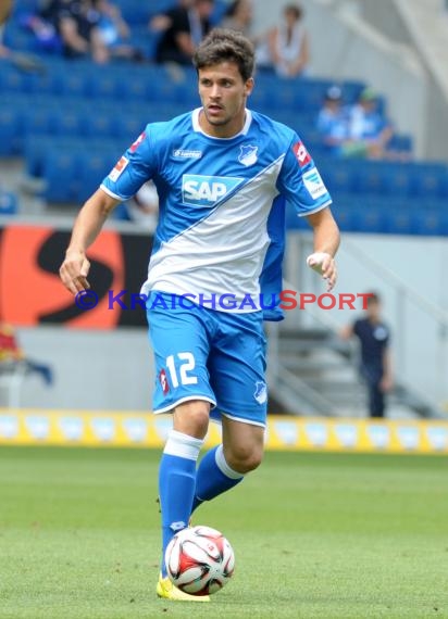 Testspile TSG 1899 Hoffenheim -CFC Genua in der Wirsol Rhein Neckar Arena Sinsheim 09.08.2014 (© Fotostand / Loerz)