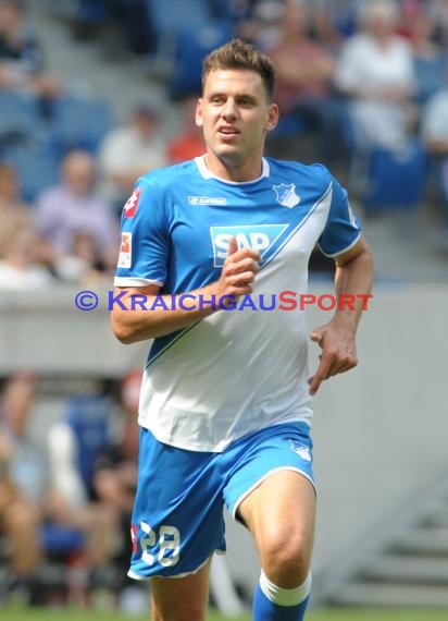 Testspile TSG 1899 Hoffenheim -CFC Genua in der Wirsol Rhein Neckar Arena Sinsheim 09.08.2014 (© Fotostand / Loerz)