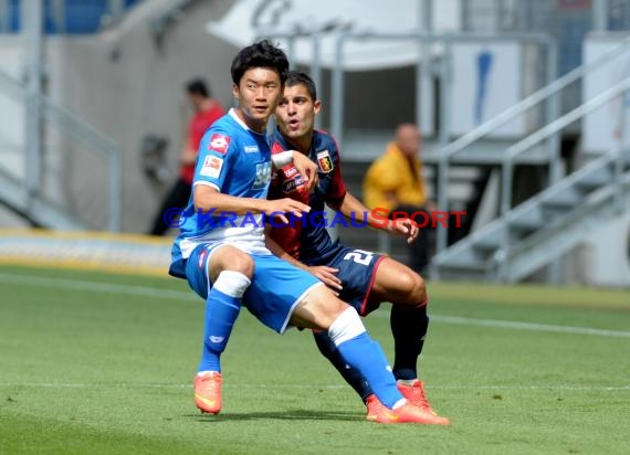 Testspile TSG 1899 Hoffenheim -CFC Genua in der Wirsol Rhein Neckar Arena Sinsheim 09.08.2014 (© Fotostand / Loerz)