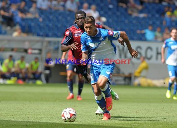 Testspile TSG 1899 Hoffenheim -CFC Genua in der Wirsol Rhein Neckar Arena Sinsheim 09.08.2014 (© Fotostand / Loerz)