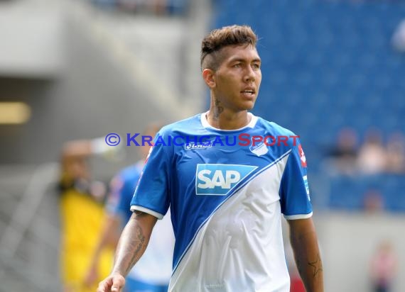 Testspile TSG 1899 Hoffenheim -CFC Genua in der Wirsol Rhein Neckar Arena Sinsheim 09.08.2014 (© Fotostand / Loerz)