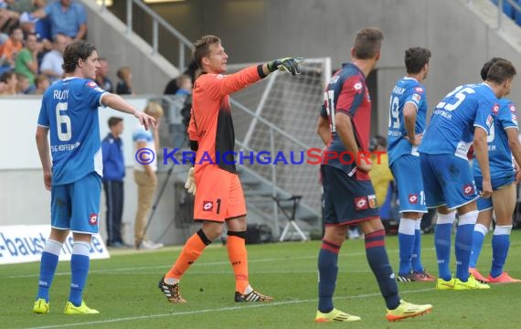 Testspile TSG 1899 Hoffenheim -CFC Genua in der Wirsol Rhein Neckar Arena Sinsheim 09.08.2014 (© Fotostand / Loerz)