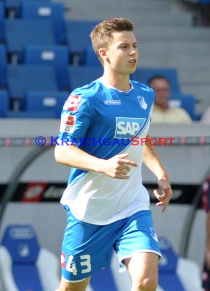 Testspile TSG 1899 Hoffenheim -CFC Genua in der Wirsol Rhein Neckar Arena Sinsheim 09.08.2014 (© Fotostand / Loerz)