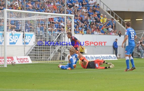 Testspile TSG 1899 Hoffenheim -CFC Genua in der Wirsol Rhein Neckar Arena Sinsheim 09.08.2014 (© Fotostand / Loerz)