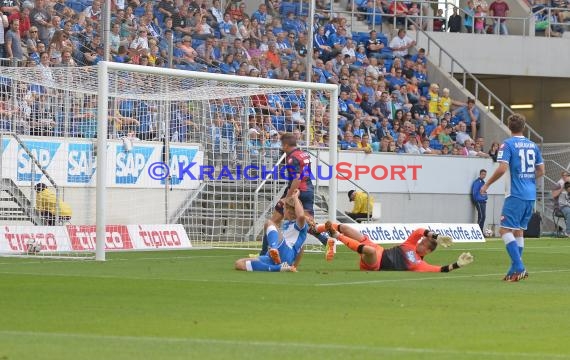 Testspile TSG 1899 Hoffenheim -CFC Genua in der Wirsol Rhein Neckar Arena Sinsheim 09.08.2014 (© Fotostand / Loerz)