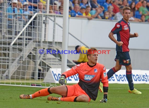 Testspile TSG 1899 Hoffenheim -CFC Genua in der Wirsol Rhein Neckar Arena Sinsheim 09.08.2014 (© Fotostand / Loerz)