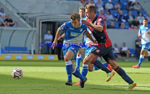 Testspile TSG 1899 Hoffenheim -CFC Genua in der Wirsol Rhein Neckar Arena Sinsheim 09.08.2014 (© Fotostand / Loerz)