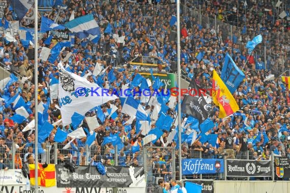 1. Fußball Bundesliga TSG 1899 Hoffenheim - FC Augsburg in der Wirsol Rhein Neckar Arena Sinsheim 23.08.2014 (© Fotostand / Loerz)