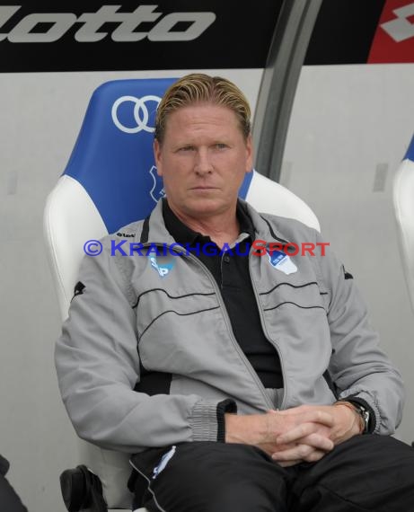 1. Fußball Bundesliga TSG 1899 Hoffenheim - FC Augsburg in der Wirsol Rhein Neckar Arena Sinsheim 23.08.2014 (© Fotostand / Loerz)