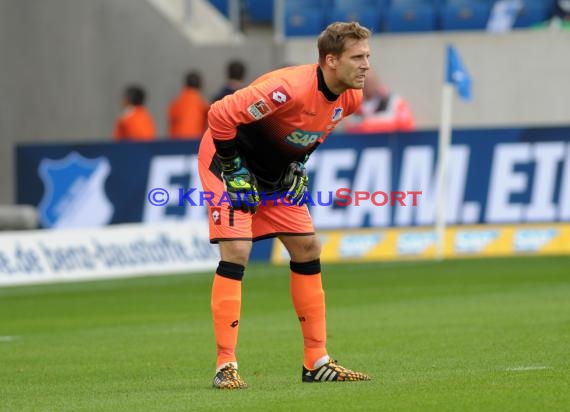 1. Fußball Bundesliga TSG 1899 Hoffenheim - FC Augsburg in der Wirsol Rhein Neckar Arena Sinsheim 23.08.2014 (© Fotostand / Loerz)