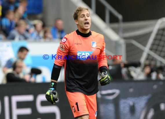 1. Fußball Bundesliga TSG 1899 Hoffenheim - FC Augsburg in der Wirsol Rhein Neckar Arena Sinsheim 23.08.2014 (© Fotostand / Loerz)