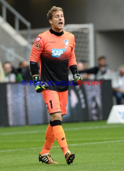 1. Fußball Bundesliga TSG 1899 Hoffenheim - FC Augsburg in der Wirsol Rhein Neckar Arena Sinsheim 23.08.2014 (© Fotostand / Loerz)