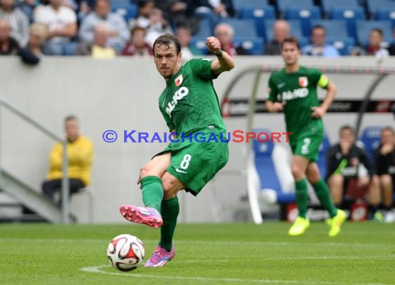 1. Fußball Bundesliga TSG 1899 Hoffenheim - FC Augsburg in der Wirsol Rhein Neckar Arena Sinsheim 23.08.2014 (© Fotostand / Loerz)