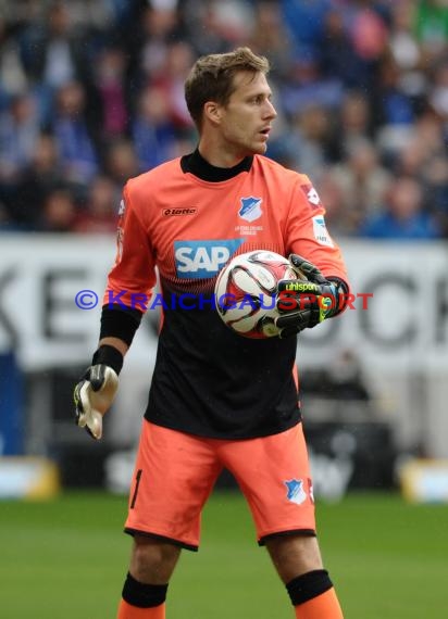 1. Fußball Bundesliga TSG 1899 Hoffenheim - FC Augsburg in der Wirsol Rhein Neckar Arena Sinsheim 23.08.2014 (© Fotostand / Loerz)