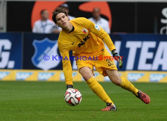 1. Fußball Bundesliga TSG 1899 Hoffenheim - FC Augsburg in der Wirsol Rhein Neckar Arena Sinsheim 23.08.2014 (© Fotostand / Loerz)