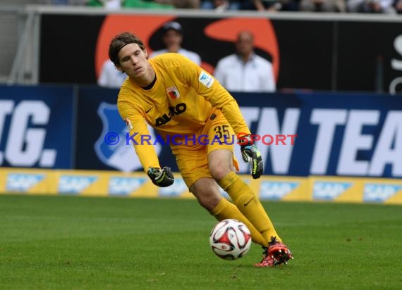 1. Fußball Bundesliga TSG 1899 Hoffenheim - FC Augsburg in der Wirsol Rhein Neckar Arena Sinsheim 23.08.2014 (© Fotostand / Loerz)