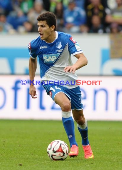 1. Fußball Bundesliga TSG 1899 Hoffenheim - FC Augsburg in der Wirsol Rhein Neckar Arena Sinsheim 23.08.2014 (© Fotostand / Loerz)