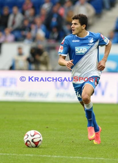 1. Fußball Bundesliga TSG 1899 Hoffenheim - FC Augsburg in der Wirsol Rhein Neckar Arena Sinsheim 23.08.2014 (© Fotostand / Loerz)