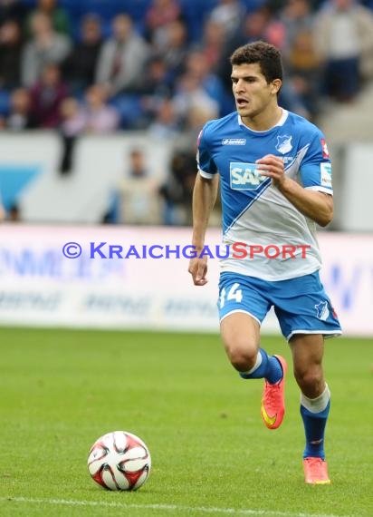 1. Fußball Bundesliga TSG 1899 Hoffenheim - FC Augsburg in der Wirsol Rhein Neckar Arena Sinsheim 23.08.2014 (© Fotostand / Loerz)