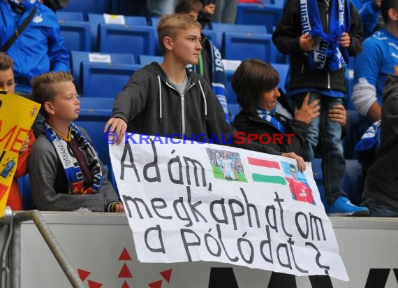 1. Fußball Bundesliga TSG 1899 Hoffenheim - FC Augsburg in der Wirsol Rhein Neckar Arena Sinsheim 23.08.2014 (© Fotostand / Loerz)