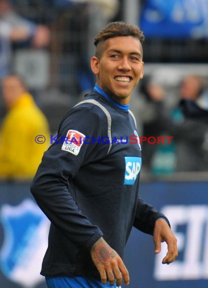 1. Fußball Bundesliga TSG 1899 Hoffenheim - FC Augsburg in der Wirsol Rhein Neckar Arena Sinsheim 23.08.2014 (© Fotostand / Loerz)