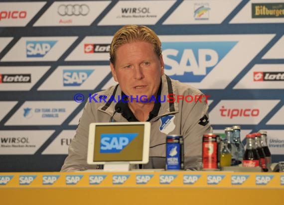 1. Fußball Bundesliga TSG 1899 Hoffenheim - FC Augsburg in der Wirsol Rhein Neckar Arena Sinsheim 23.08.2014 (© Fotostand / Loerz)