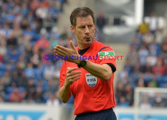 1. Fußball Bundesliga TSG 1899 Hoffenheim - VfL Wolfsburg in der Wirsol Rhein Neckar Arena Sinsheim 13.09.2014 (© Fotostand / Loerz)