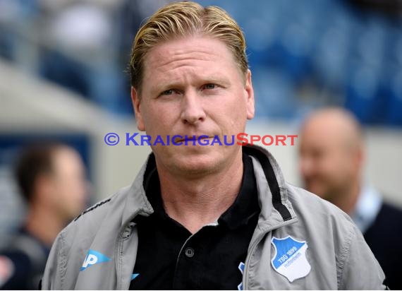 1. Fußball Bundesliga TSG 1899 Hoffenheim - VfL Wolfsburg in der Wirsol Rhein Neckar Arena Sinsheim 13.09.2014 (© Fotostand / Loerz)