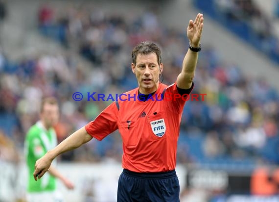 1. Fußball Bundesliga TSG 1899 Hoffenheim - VfL Wolfsburg in der Wirsol Rhein Neckar Arena Sinsheim 13.09.2014 (© Fotostand / Loerz)