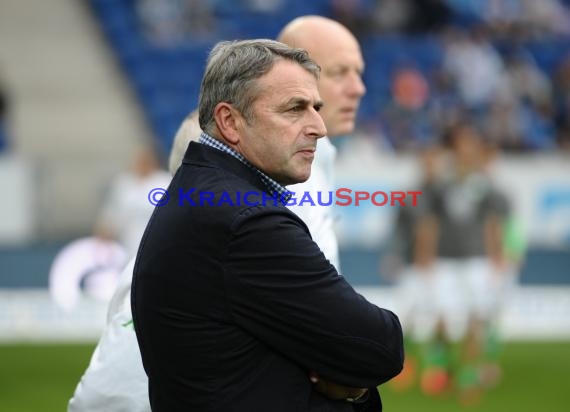 1. Fußball Bundesliga TSG 1899 Hoffenheim - VfL Wolfsburg in der Wirsol Rhein Neckar Arena Sinsheim 13.09.2014 (© Fotostand / Loerz)