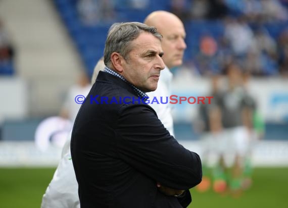 1. Fußball Bundesliga TSG 1899 Hoffenheim - VfL Wolfsburg in der Wirsol Rhein Neckar Arena Sinsheim 13.09.2014 (© Fotostand / Loerz)