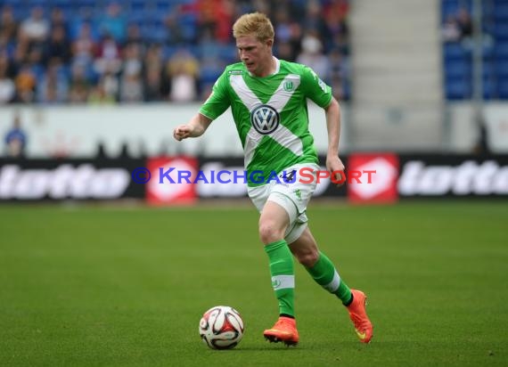 1. Fußball Bundesliga TSG 1899 Hoffenheim - VfL Wolfsburg in der Wirsol Rhein Neckar Arena Sinsheim 13.09.2014 (© Fotostand / Loerz)