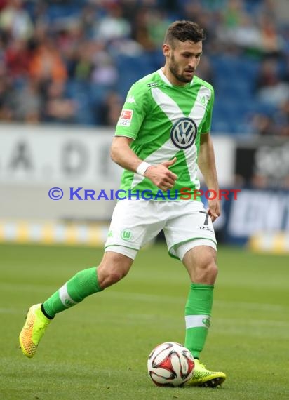 1. Fußball Bundesliga TSG 1899 Hoffenheim - VfL Wolfsburg in der Wirsol Rhein Neckar Arena Sinsheim 13.09.2014 (© Fotostand / Loerz)