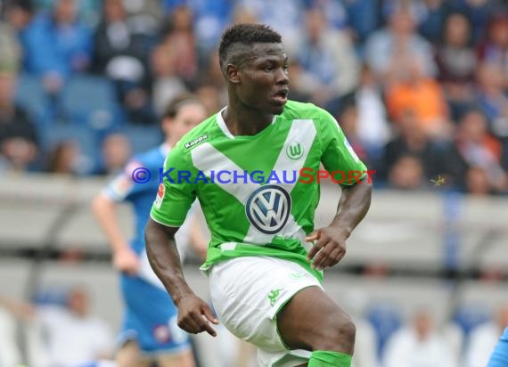 1. Fußball Bundesliga TSG 1899 Hoffenheim - VfL Wolfsburg in der Wirsol Rhein Neckar Arena Sinsheim 13.09.2014 (© Fotostand / Loerz)