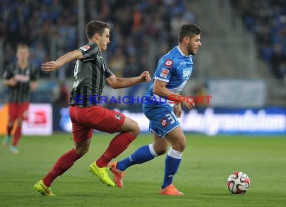 1. Fußball Bundesliga TSG 1899 Hoffenheim - SC Freiburg in der Wirsol Rhein Neckar Arena Sinsheim 23.09.2014 (© Fotostand / Loerz)