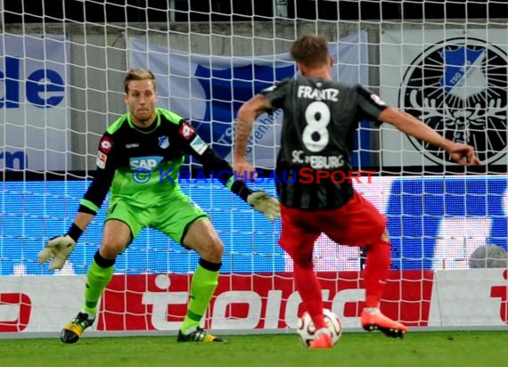 1. Fußball Bundesliga TSG 1899 Hoffenheim - SC Freiburg in der Wirsol Rhein Neckar Arena Sinsheim 23.09.2014 (© Fotostand / Loerz)