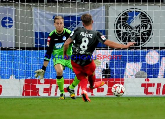 1. Fußball Bundesliga TSG 1899 Hoffenheim - SC Freiburg in der Wirsol Rhein Neckar Arena Sinsheim 23.09.2014 (© Fotostand / Loerz)