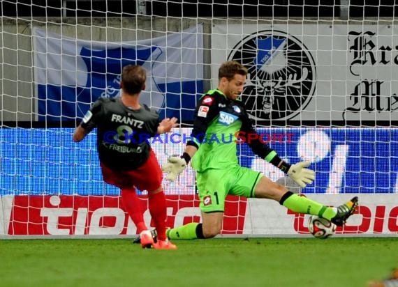 1. Fußball Bundesliga TSG 1899 Hoffenheim - SC Freiburg in der Wirsol Rhein Neckar Arena Sinsheim 23.09.2014 (© Fotostand / Loerz)