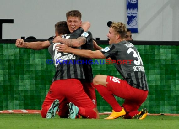 1. Fußball Bundesliga TSG 1899 Hoffenheim - SC Freiburg in der Wirsol Rhein Neckar Arena Sinsheim 23.09.2014 (© Fotostand / Loerz)