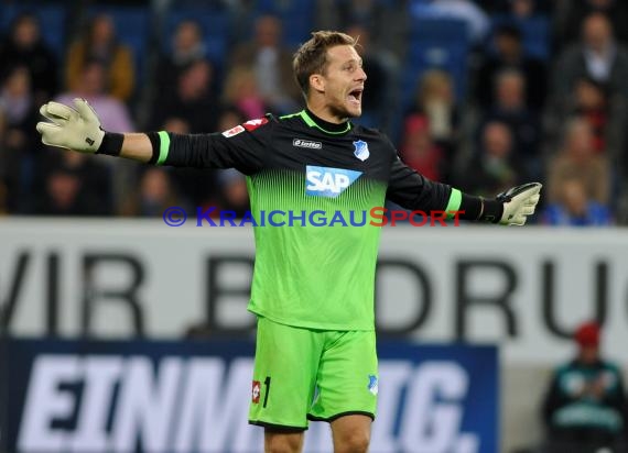 1. Fußball Bundesliga TSG 1899 Hoffenheim - SC Freiburg in der Wirsol Rhein Neckar Arena Sinsheim 23.09.2014 (© Fotostand / Loerz)