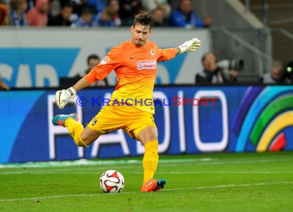 1. Fußball Bundesliga TSG 1899 Hoffenheim - SC Freiburg in der Wirsol Rhein Neckar Arena Sinsheim 23.09.2014 (© Fotostand / Loerz)