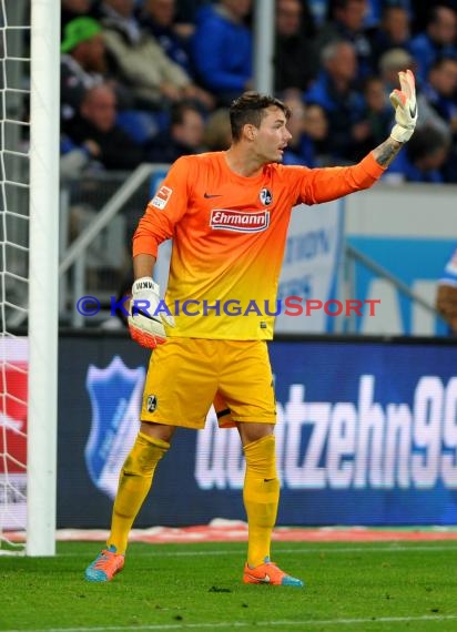 1. Fußball Bundesliga TSG 1899 Hoffenheim - SC Freiburg in der Wirsol Rhein Neckar Arena Sinsheim 23.09.2014 (© Fotostand / Loerz)