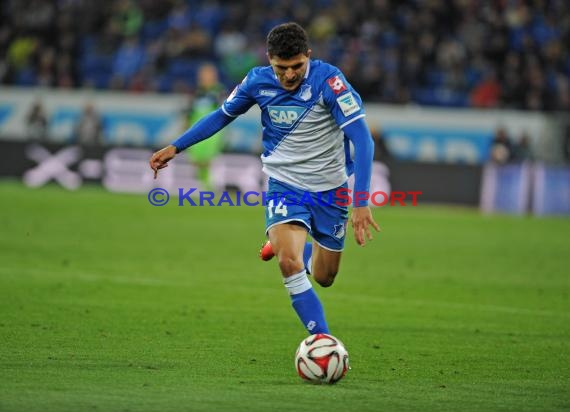 1. Fußball Bundesliga TSG 1899 Hoffenheim - SC Freiburg in der Wirsol Rhein Neckar Arena Sinsheim 23.09.2014 (© Fotostand / Loerz)