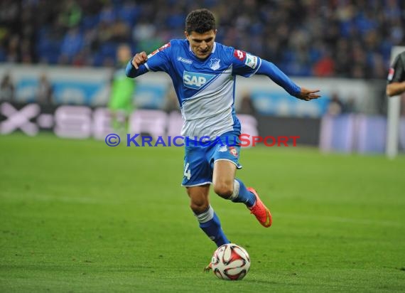 1. Fußball Bundesliga TSG 1899 Hoffenheim - SC Freiburg in der Wirsol Rhein Neckar Arena Sinsheim 23.09.2014 (© Fotostand / Loerz)