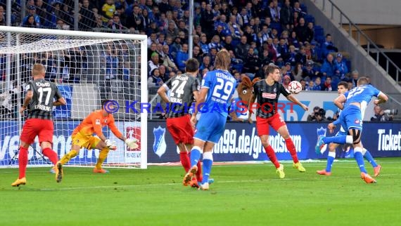 1. Fußball Bundesliga TSG 1899 Hoffenheim - SC Freiburg in der Wirsol Rhein Neckar Arena Sinsheim 23.09.2014 (© Fotostand / Loerz)