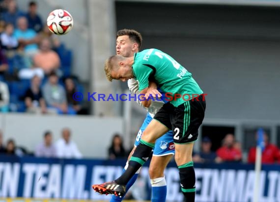 1. Fußball Bundesliga TSG 1899 Hoffenheim - FC Schalke 04 in der Wirsol Rhein Neckar Arena Sinsheim 04.10.2014  (© Fotostand / Loerz)