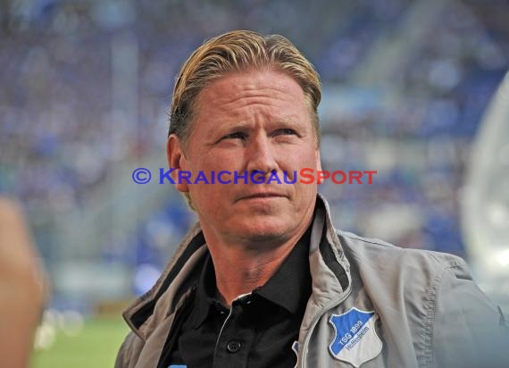 1. Fußball Bundesliga TSG 1899 Hoffenheim - FC Schalke 04 in der Wirsol Rhein Neckar Arena Sinsheim 04.10.2014  (© Fotostand / Loerz)